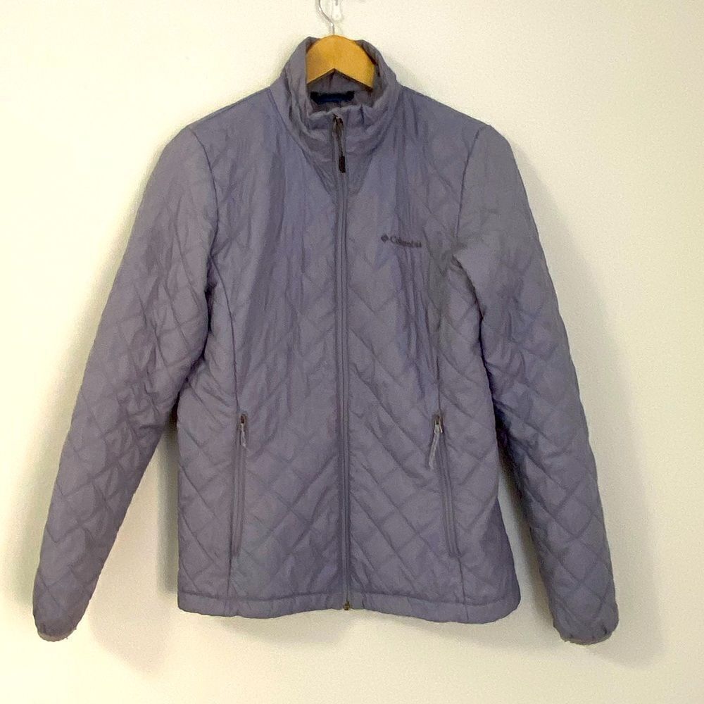 Columbia Quilted Omni-Shield Zip-Up Jacket Womens Size Small